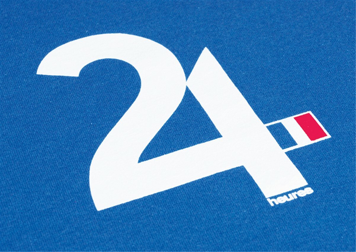 Le Mans blue short sleeve logo
