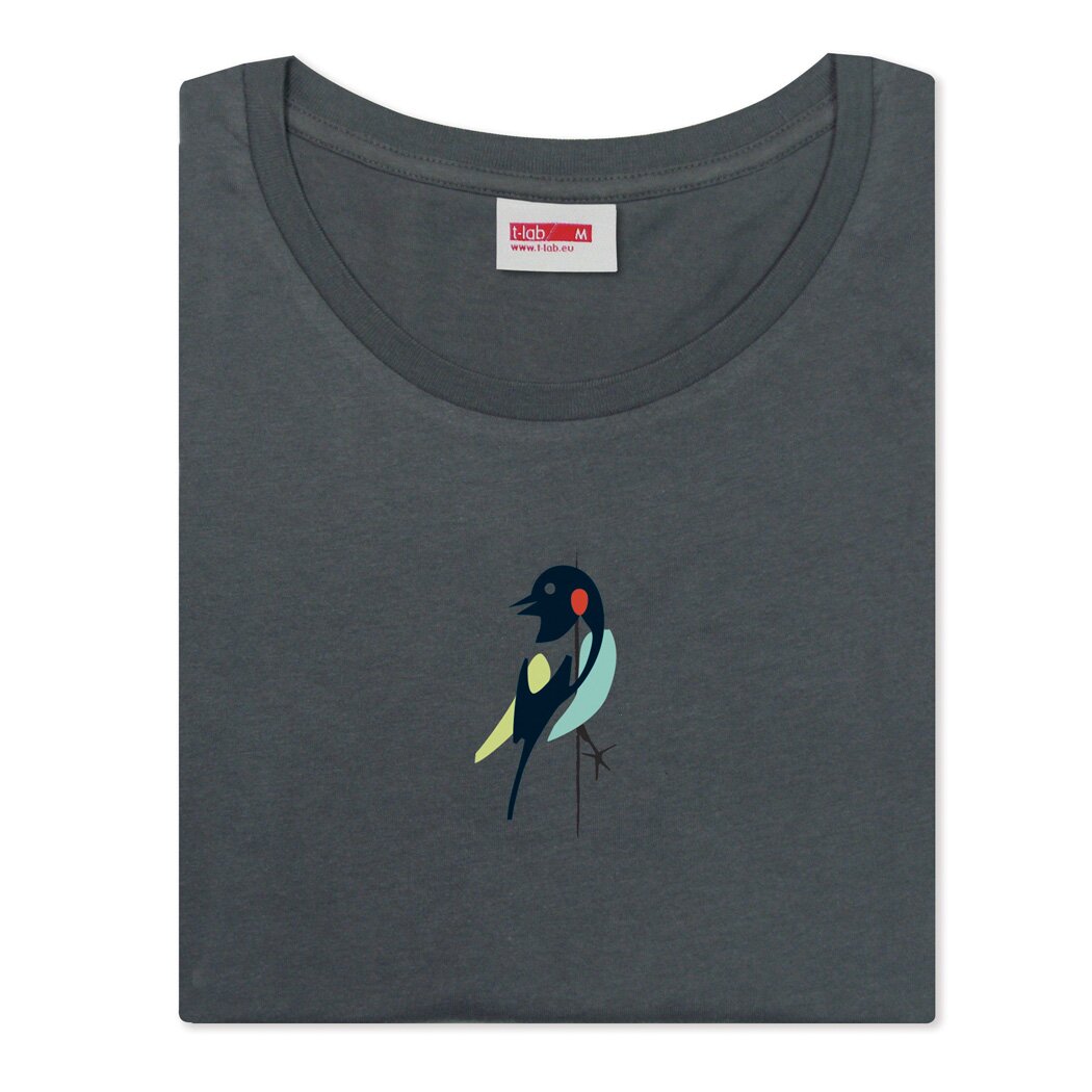 T-lab womens Brasilia Bird t-shirt T-lab womens Brasilia Bird t-shirt