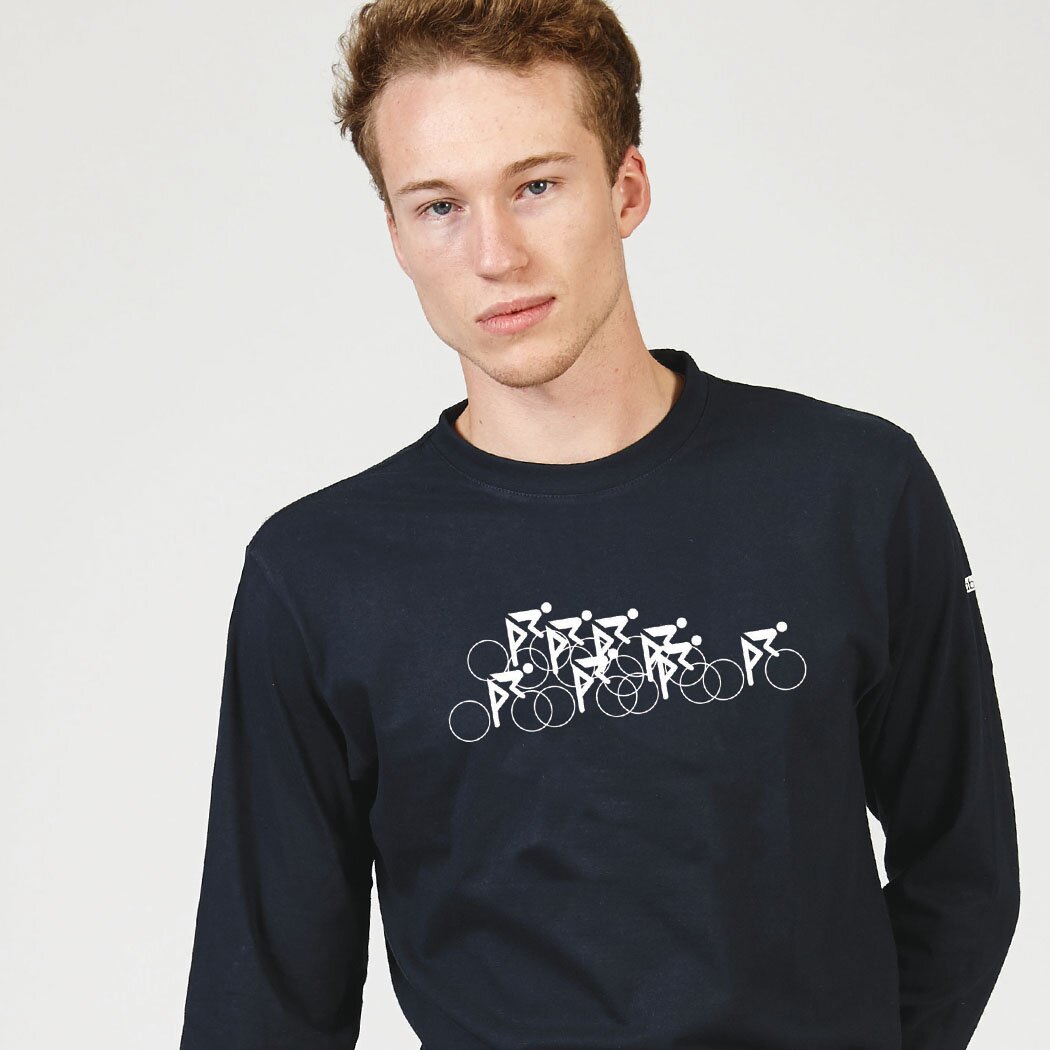 T-lab Peloton mens longsleeve t-shirt crop