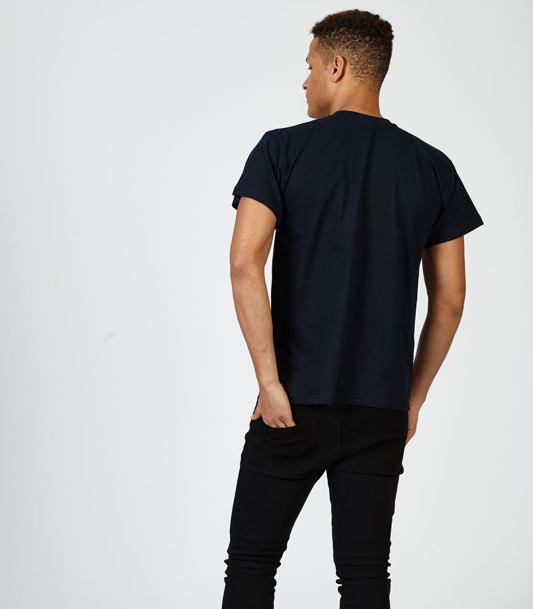 T-lab Radio Alpes mens t-shirt back