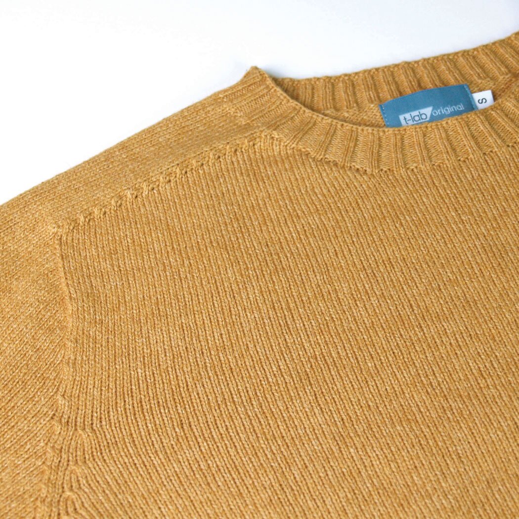 Bruce T-lab womens sweater orange neck Bruce T-lab womens sweater orange neck