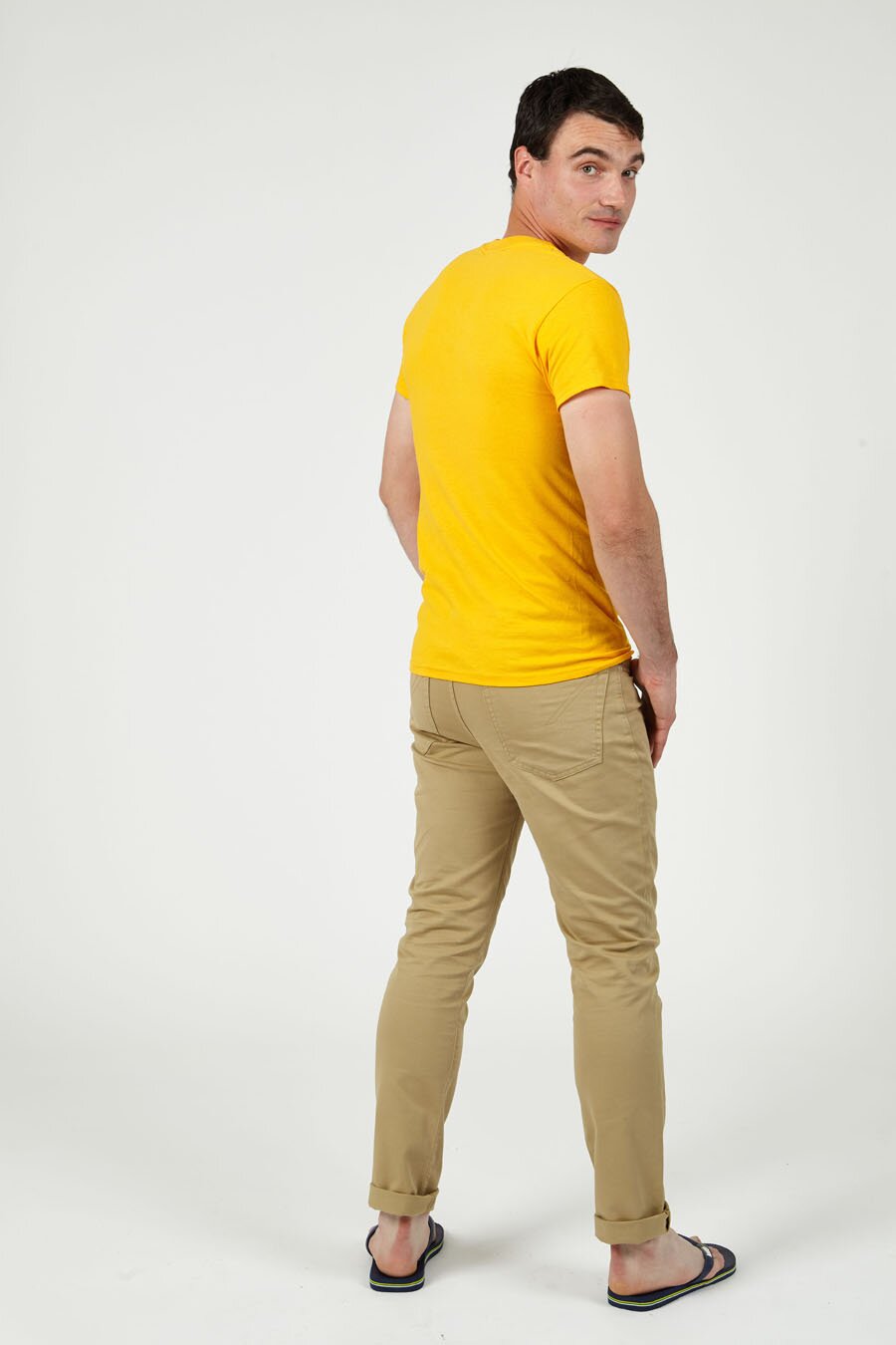 T-lab DirtRider cycling t-shirt gold back T-lab DirtRider cycling t-shirt gold back