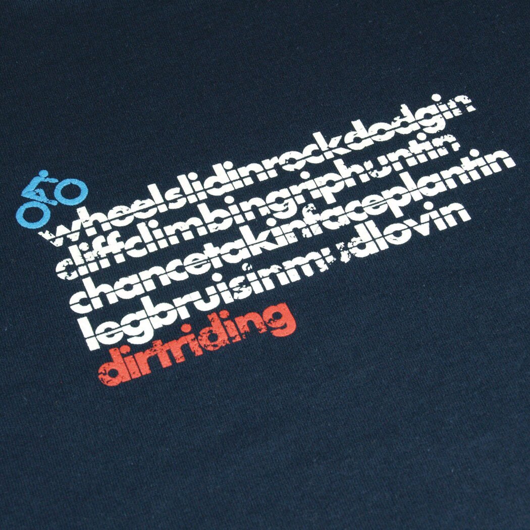 T-lab DirtRider mens t-shirt navy T-lab DirtRider mens t-shirt navy