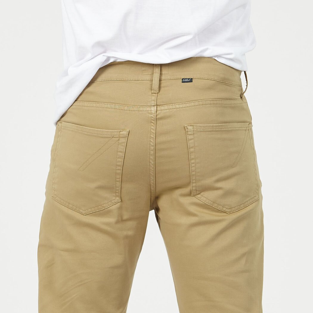 T-lab Bude jeans sand rear T-lab Bude jeans sand rearjpg