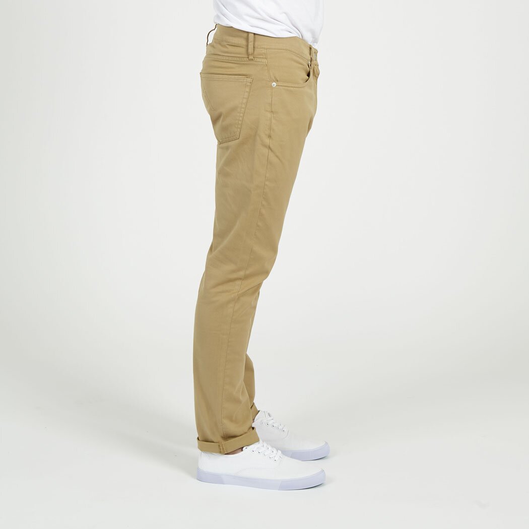T-lab Bude mens jeans sand side 2 T-lab Bude mens jeans sand