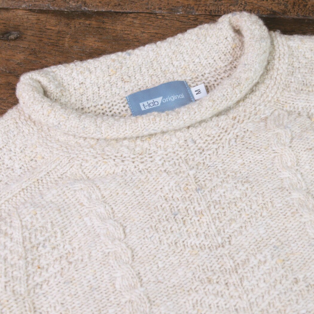 T-lab Alpina womens knitwear white T-lab Alpina womens knitwear white