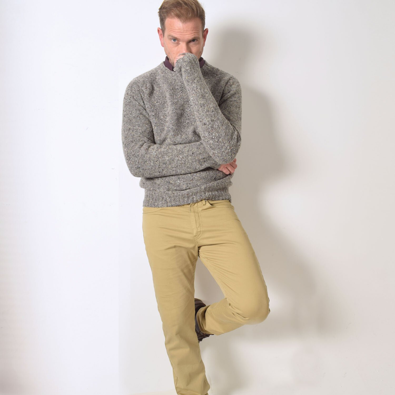 T-lab-Coll-granite-mens-knitwear-modelpose T-lab-Coll-granite-mens-knitwear