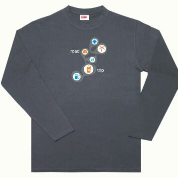 T-lab Roadtrip 1 mens t-shirt grey