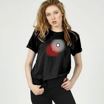 T-lab Night Run boyfriend t-shirt