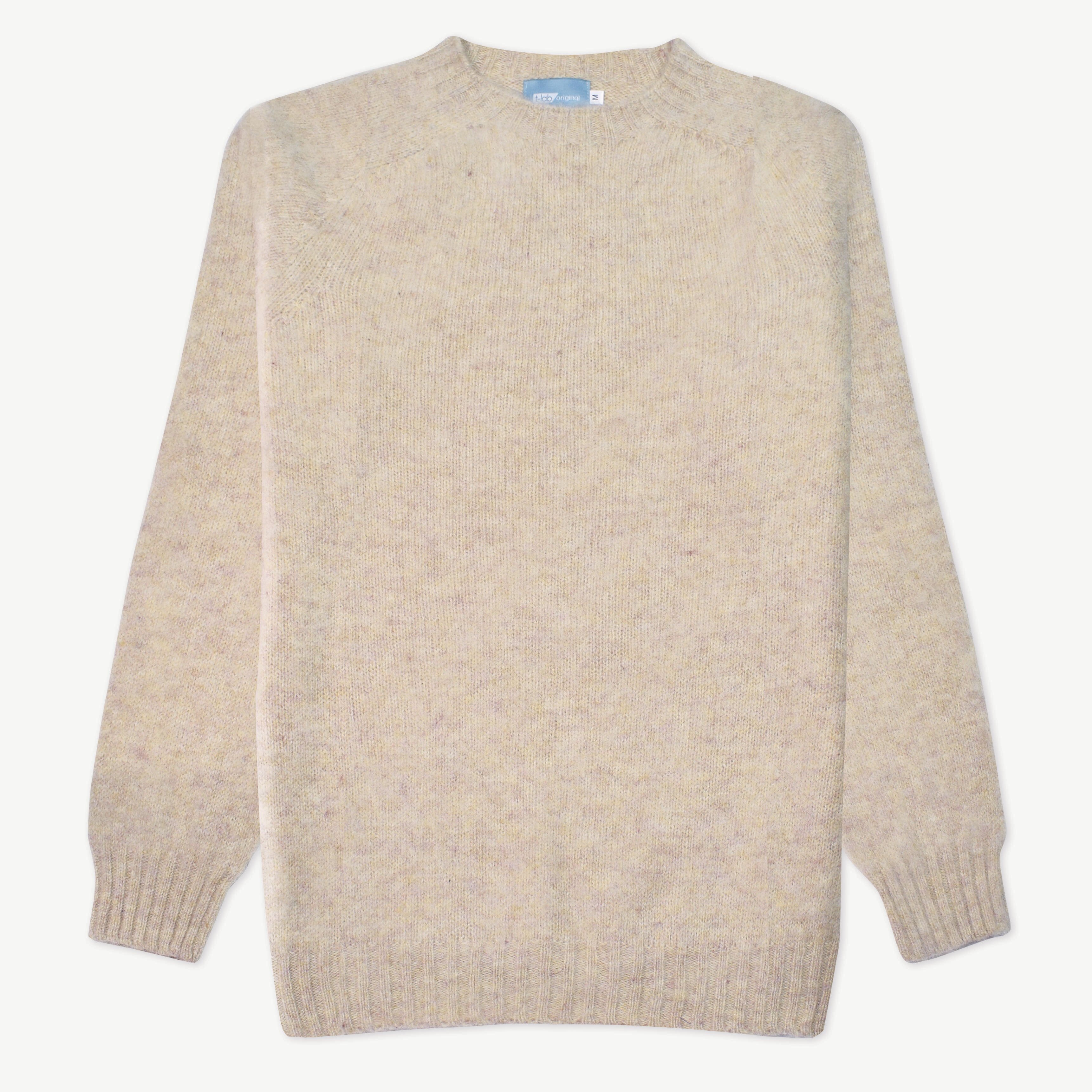 T-lab Coll mens knitwearbrushed stone full T-lab Coll mens knitwear brushed sand