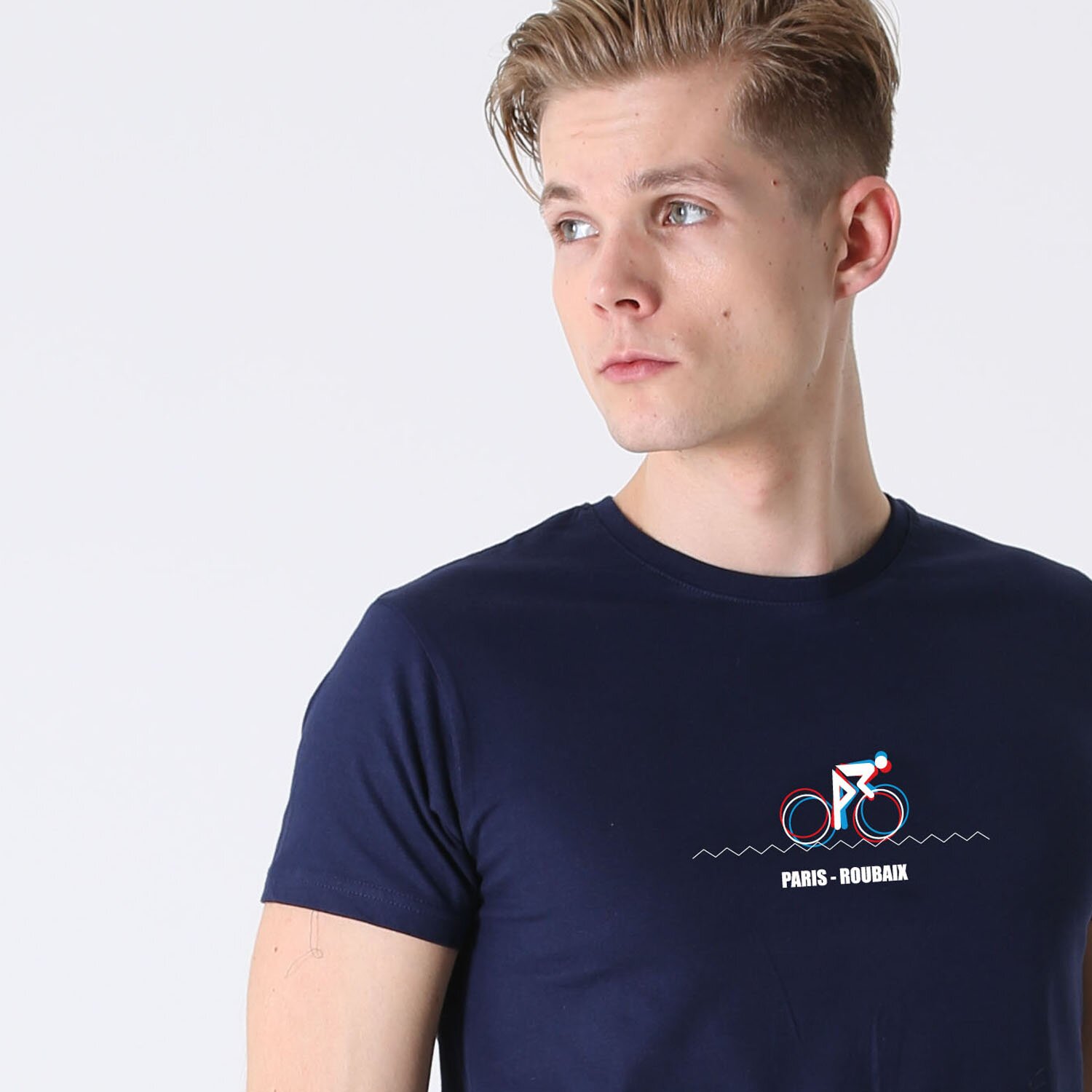 T-lab-Mens-Paris-Roubaix Mens-t-shirt-model2 T-lab-Mens-Paris-Roubaix Mens-t-shirt-model