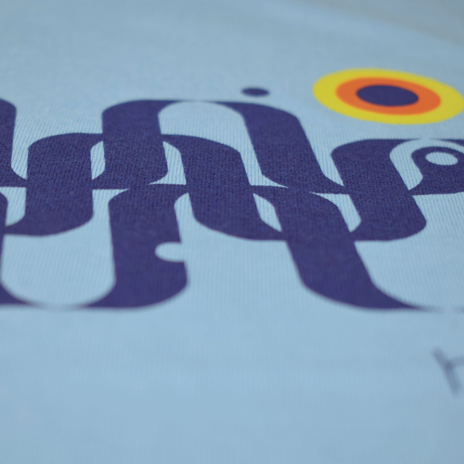 T-lab Hawaii mens t-shirt blue closeup T-lab-Hawaii-mens-t-shirt-blue