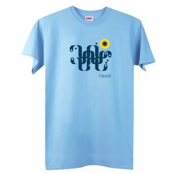 T-lab-Hawaii-mens-t-shirt-blue