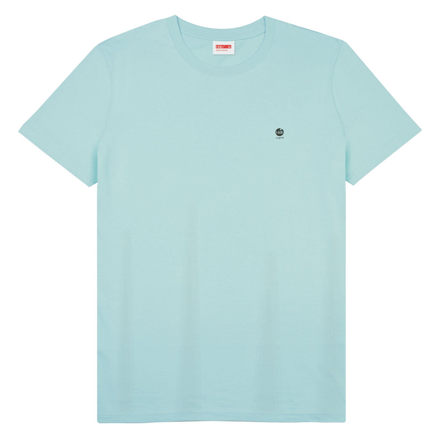 T-lab MiO mens organic t-shirt carib blue full T-lab-Mio-mens-organic-t-shirt-carib-blue