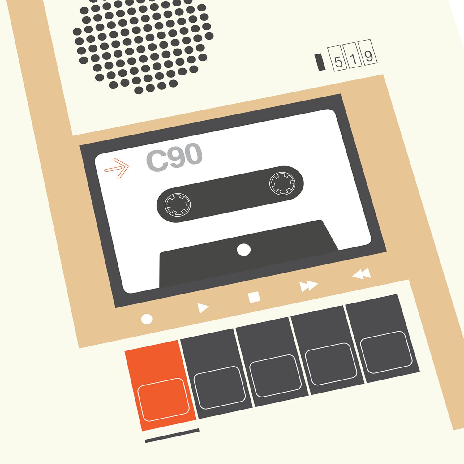 T-lab-C90-cassette-A3-poster-detail T-lab-C90-cassette-A3-poster-detail