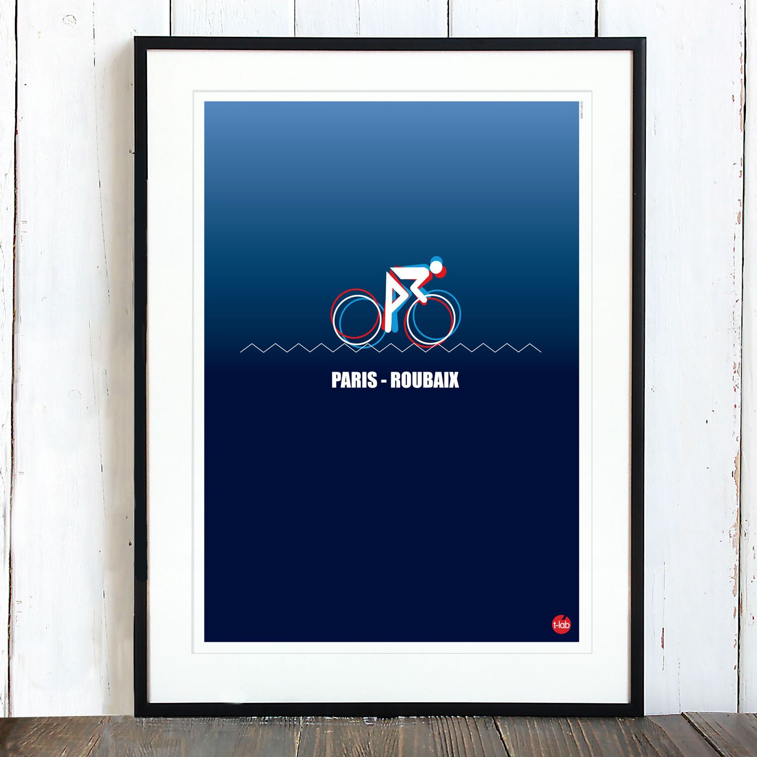 T-lab-Paris-Roubaix-A3-cycling-poster-framed T-lab-Paris-Roubaix-A3-cycling-poster-framed