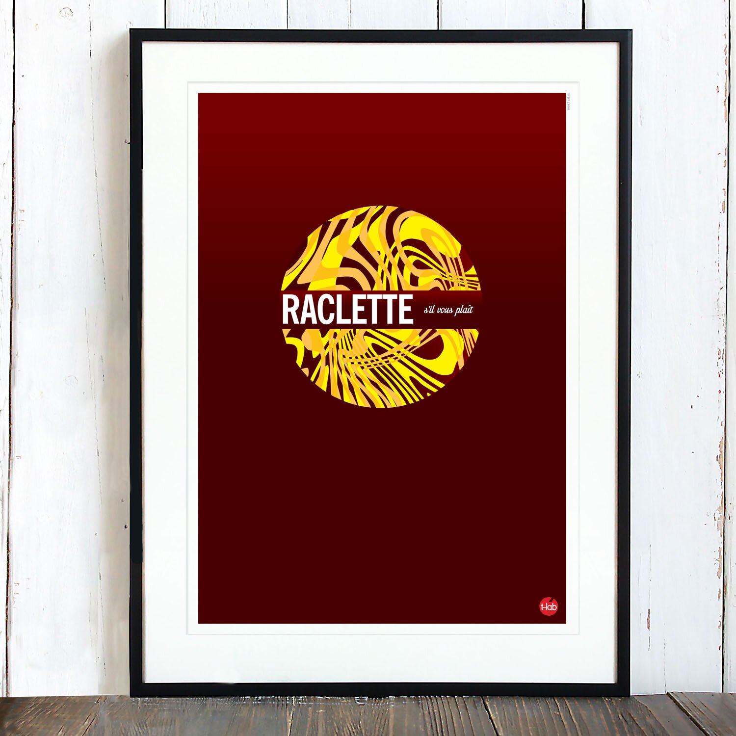T-lab-Raclette-A3-ski-poster-framed T-lab-Raclette-A3-ski-poster-framed