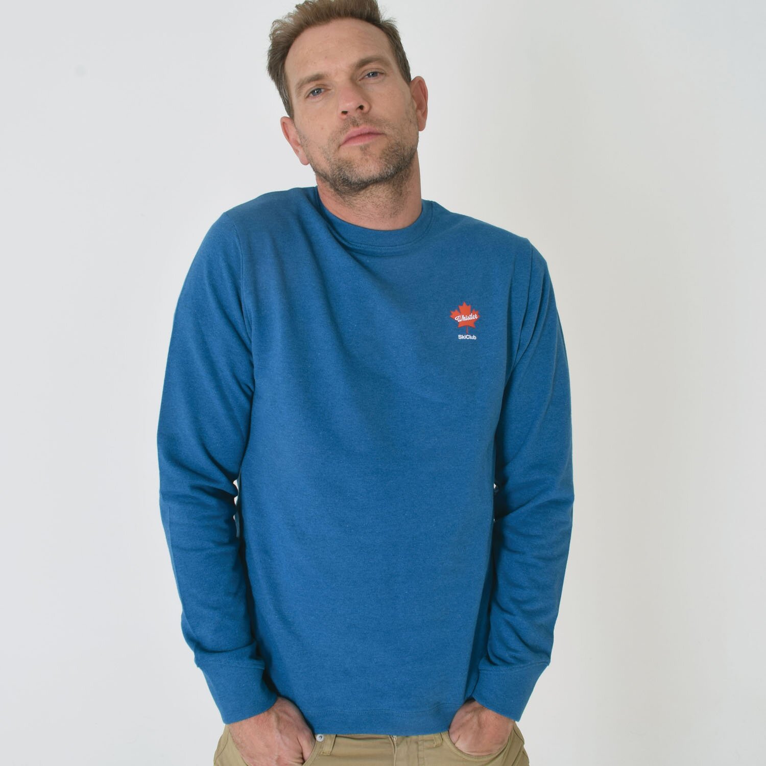 T-lab-Whistler-mens-sweatshirt-inkblue-model2 T-lab-Whistler-mens-sweatshirt-inkblue