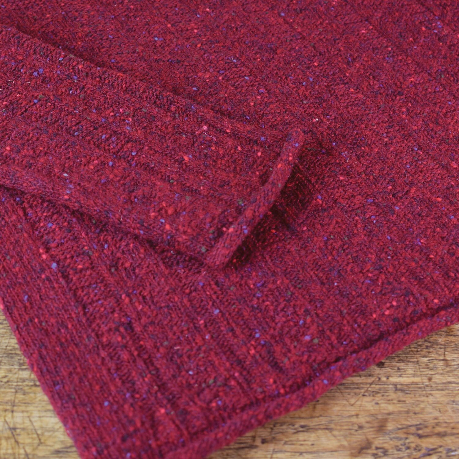 T-lab-Alpina-Red-womens-knitwear-hem&cuff T-lab-Alpina-Red-womens-knitwear