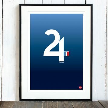 T-lab-Endurance-motorsports-poster-framed