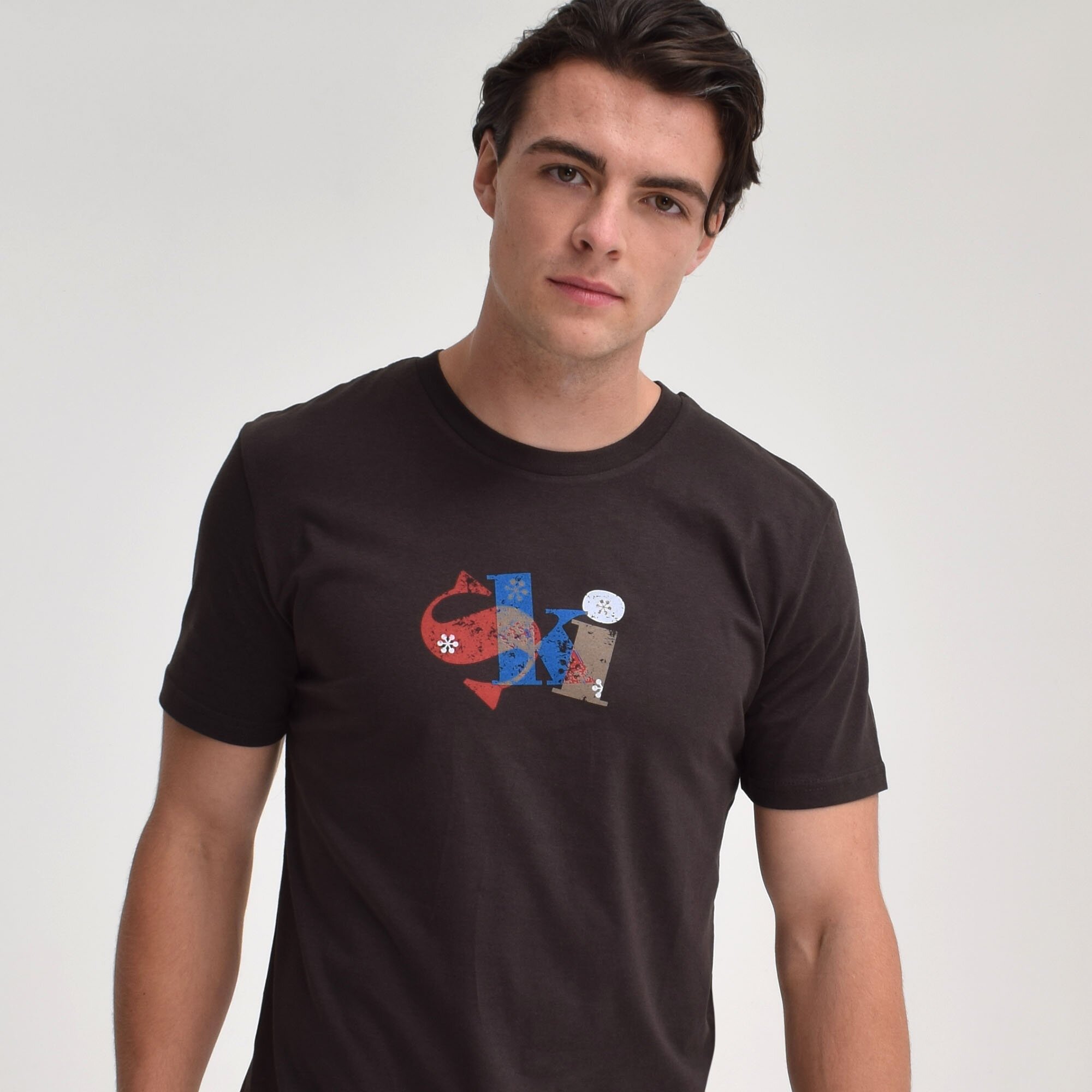 T-Lab-Skidance-brown-mens-ski-t-shirt-model1