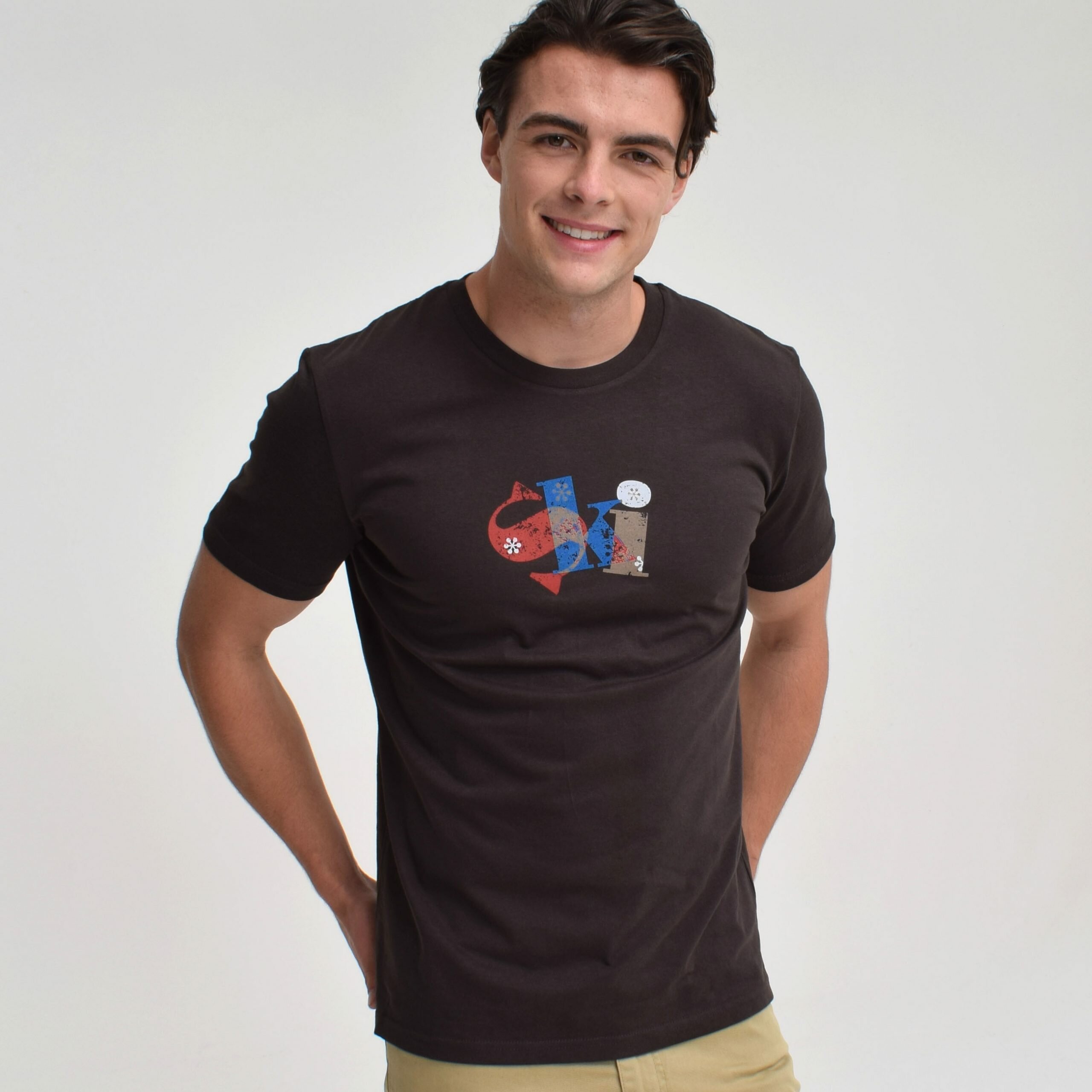 T-Lab-Skidance-brown-mens-ski-t-shirt-model2