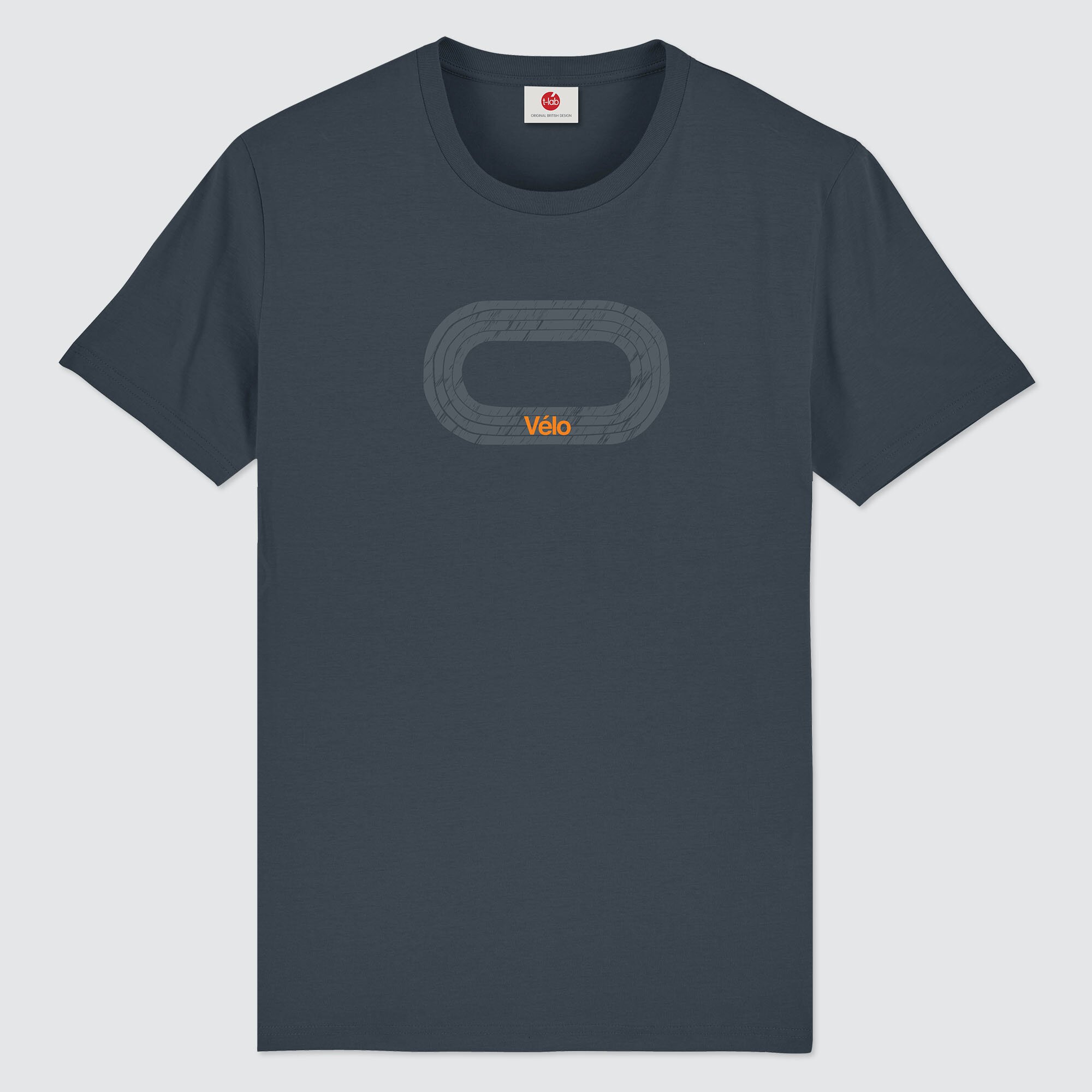 T-lab-Velo-mens-Cycling-t-shirt-grey